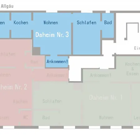 Daheim Nr 1 - Suedwesterhaus Allgaeu * Oberstaufen