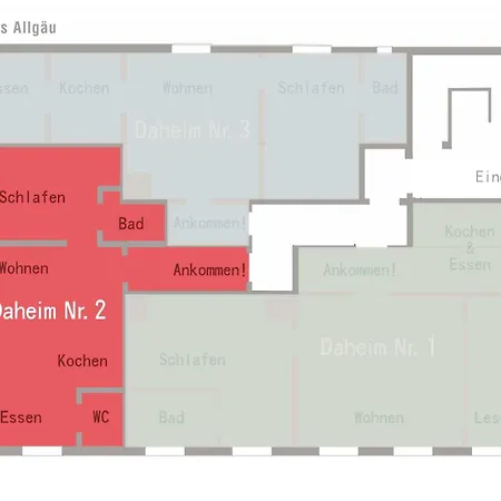 Daheim Nr 1 - Suedwesterhaus Allgaeu * Oberstaufen